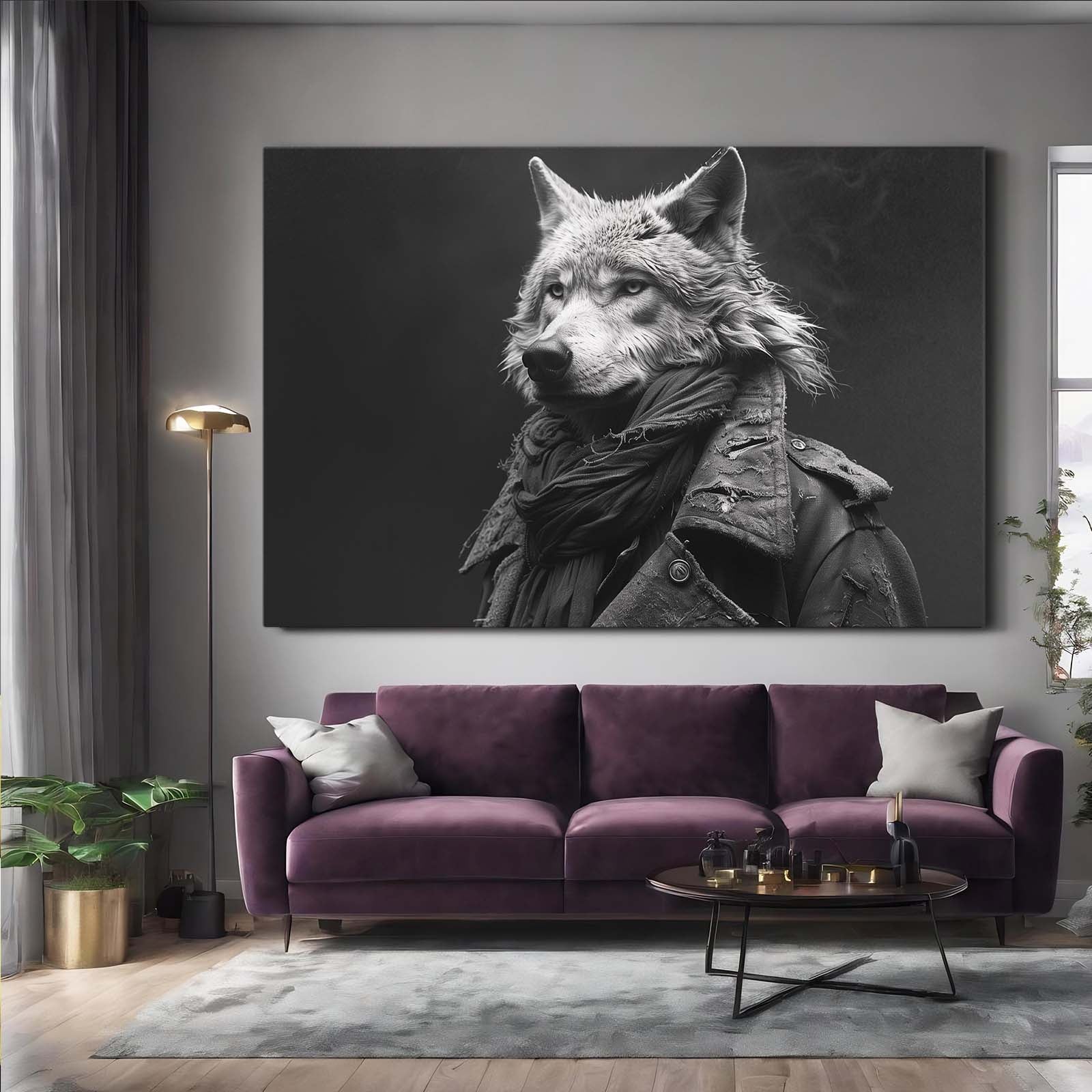 Wolf Modern Art