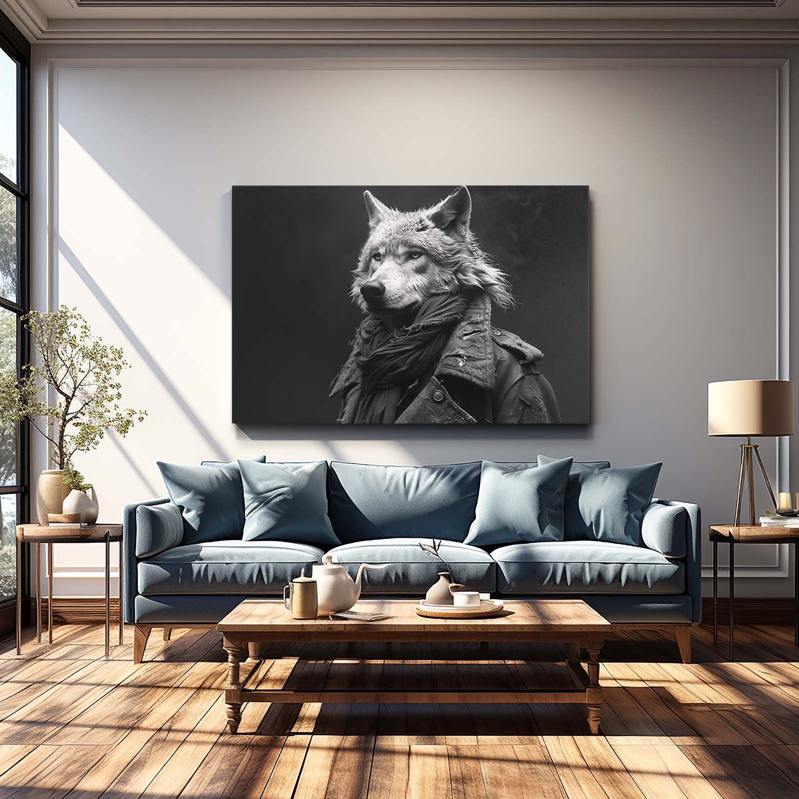 Wolf Modern Art