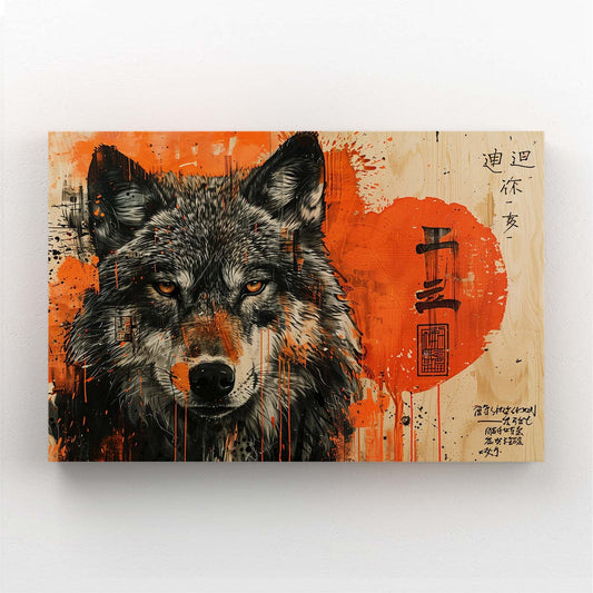 Wolf Pop Art