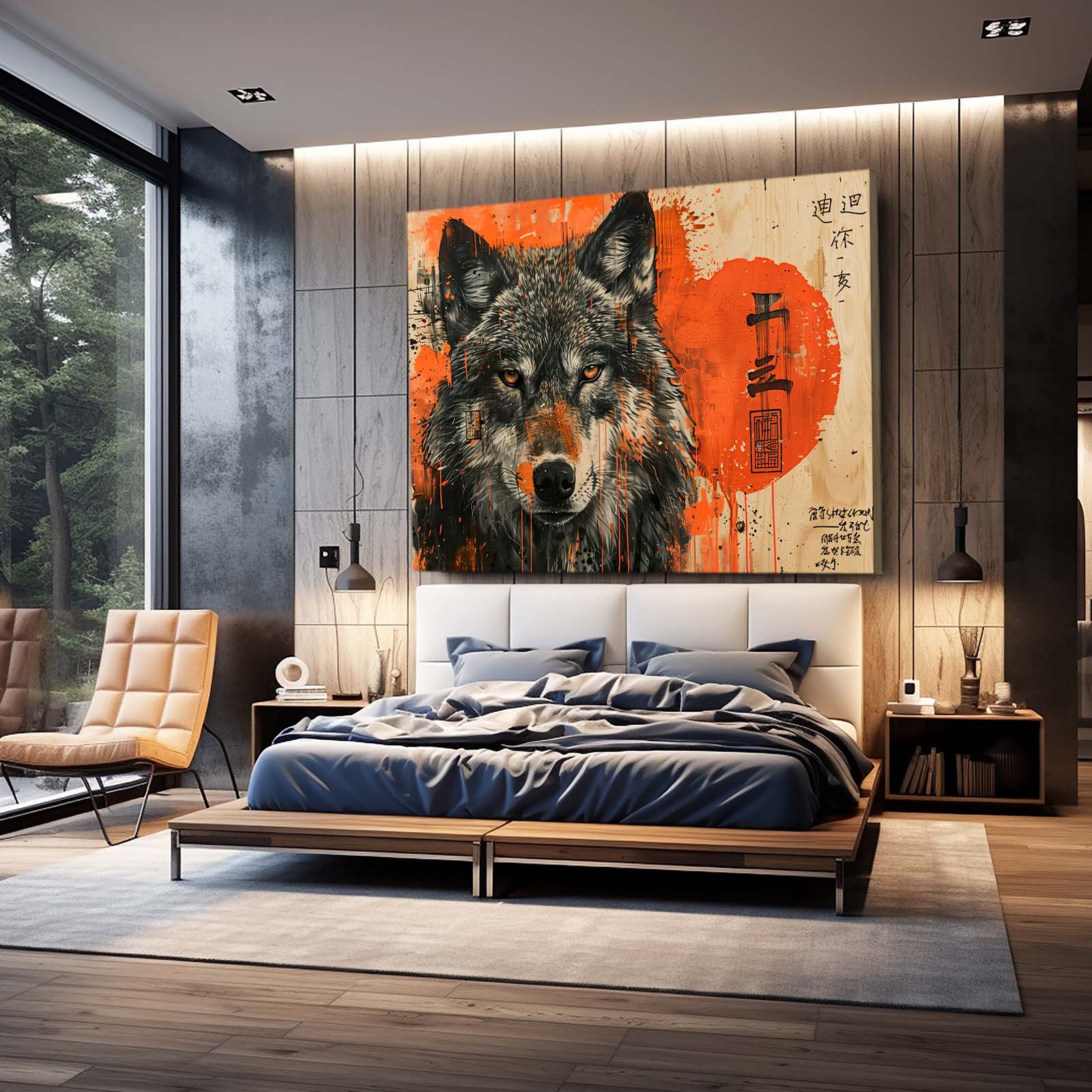 Wolf Pop Art