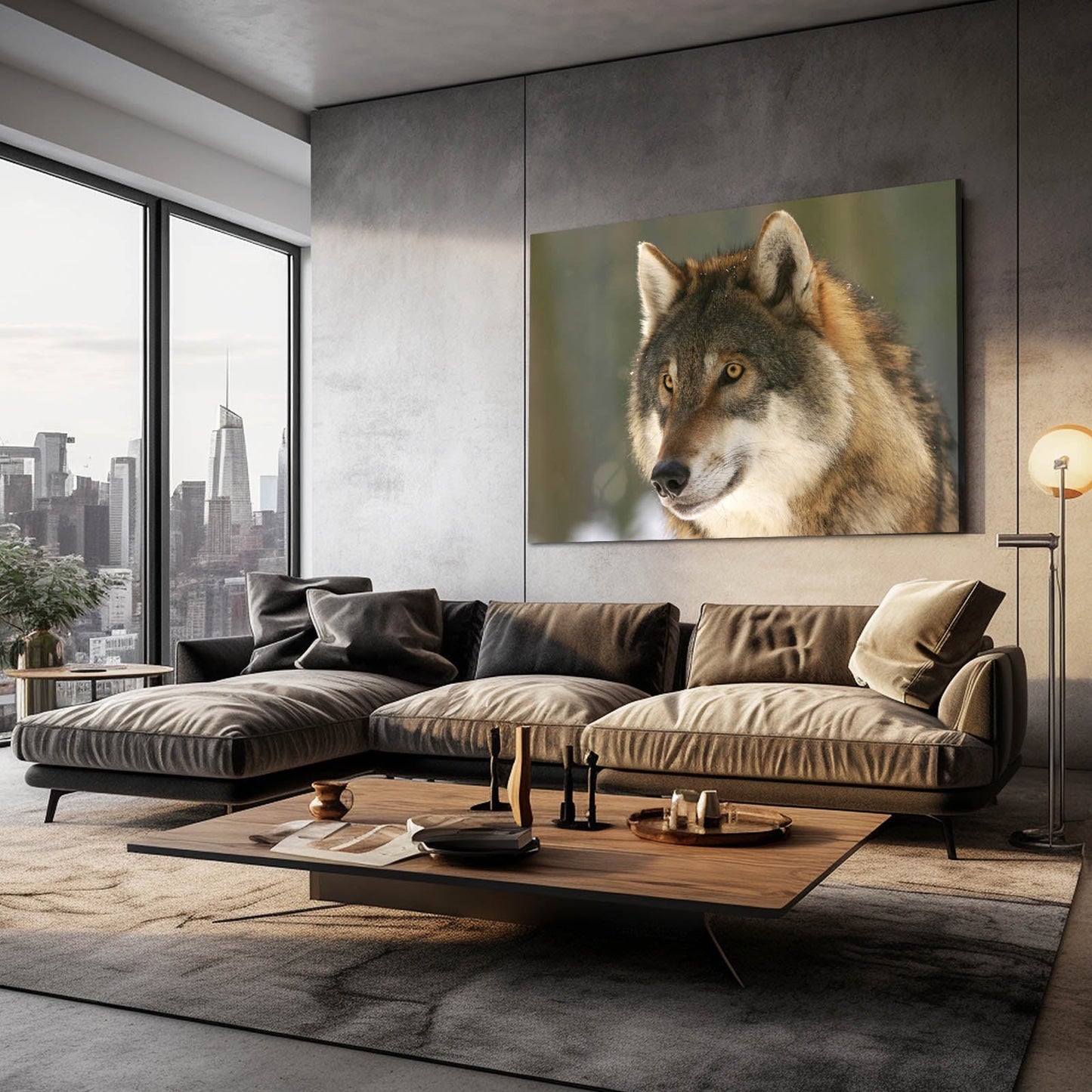 Wolf Realistic Art