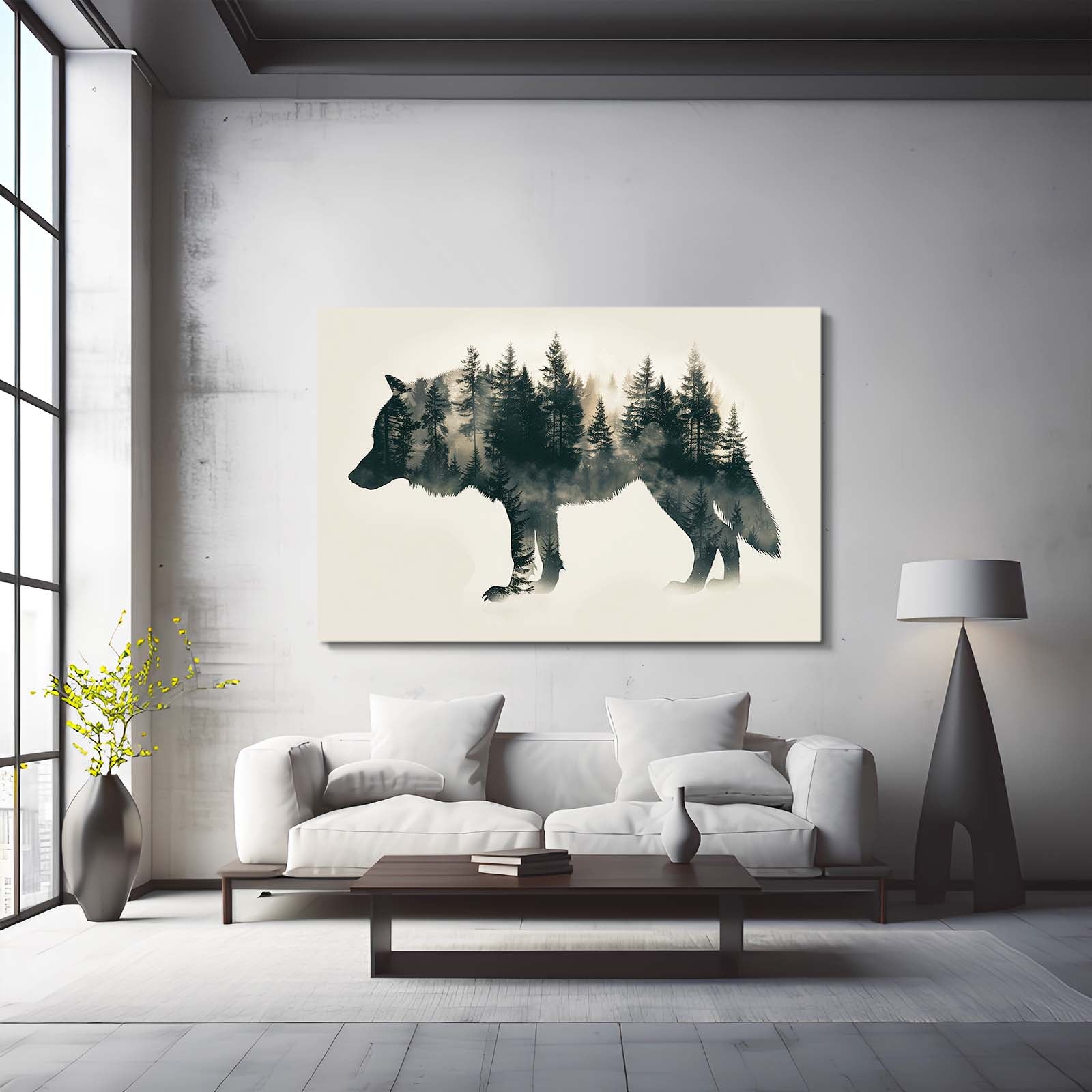 Wolf Shadow Art
