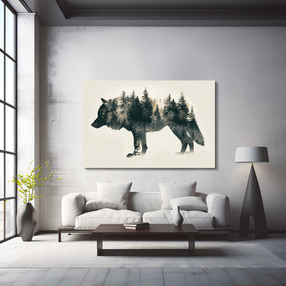 Wolf Shadow Art