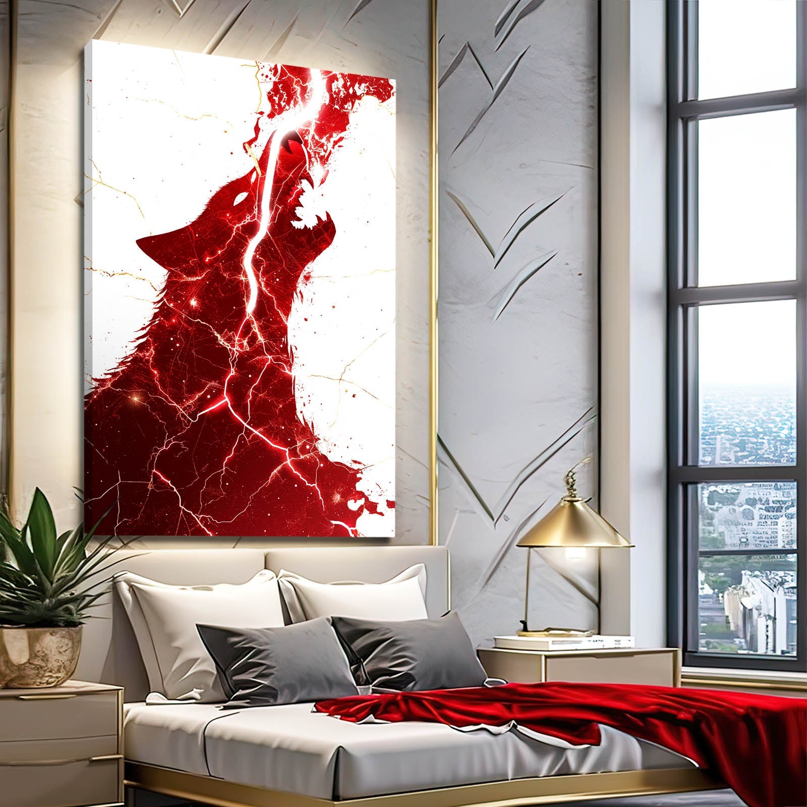 Wolf Spiritual Art