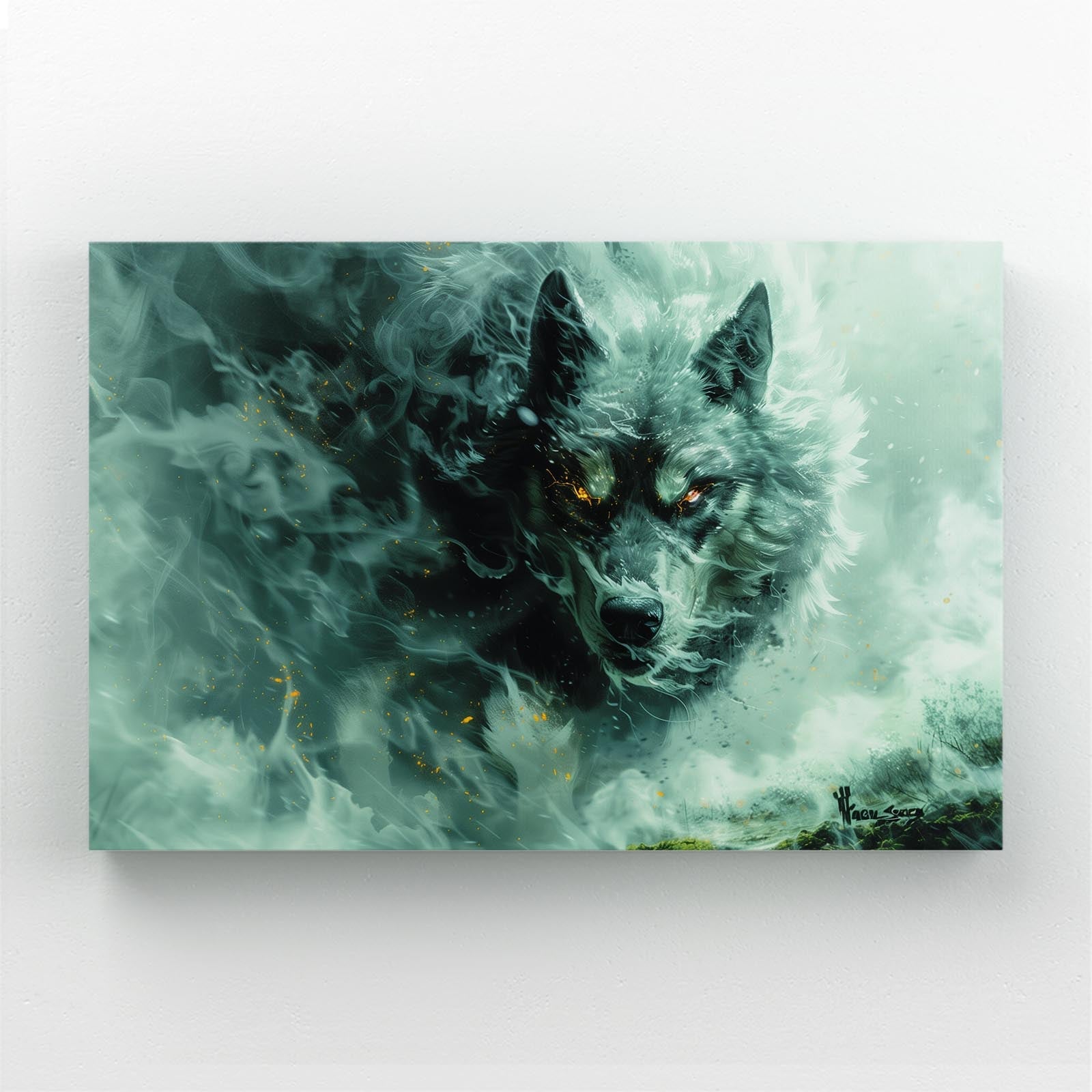 Wolf Surreal Art