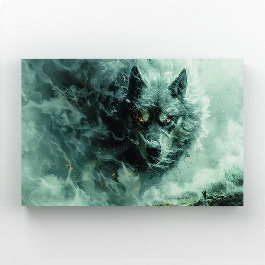Wolf Surreal Art