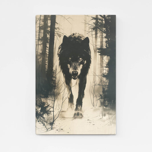 Wolf Vintage Art