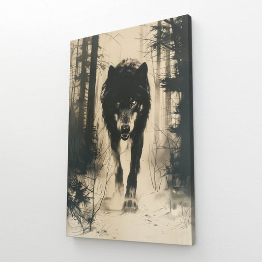 Wolf Vintage Art
