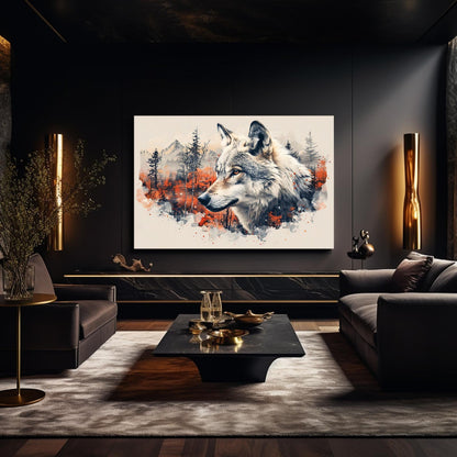 Wolf Wall Decor