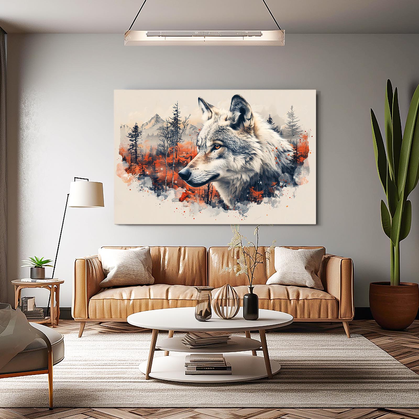 Wolf Wall Decor