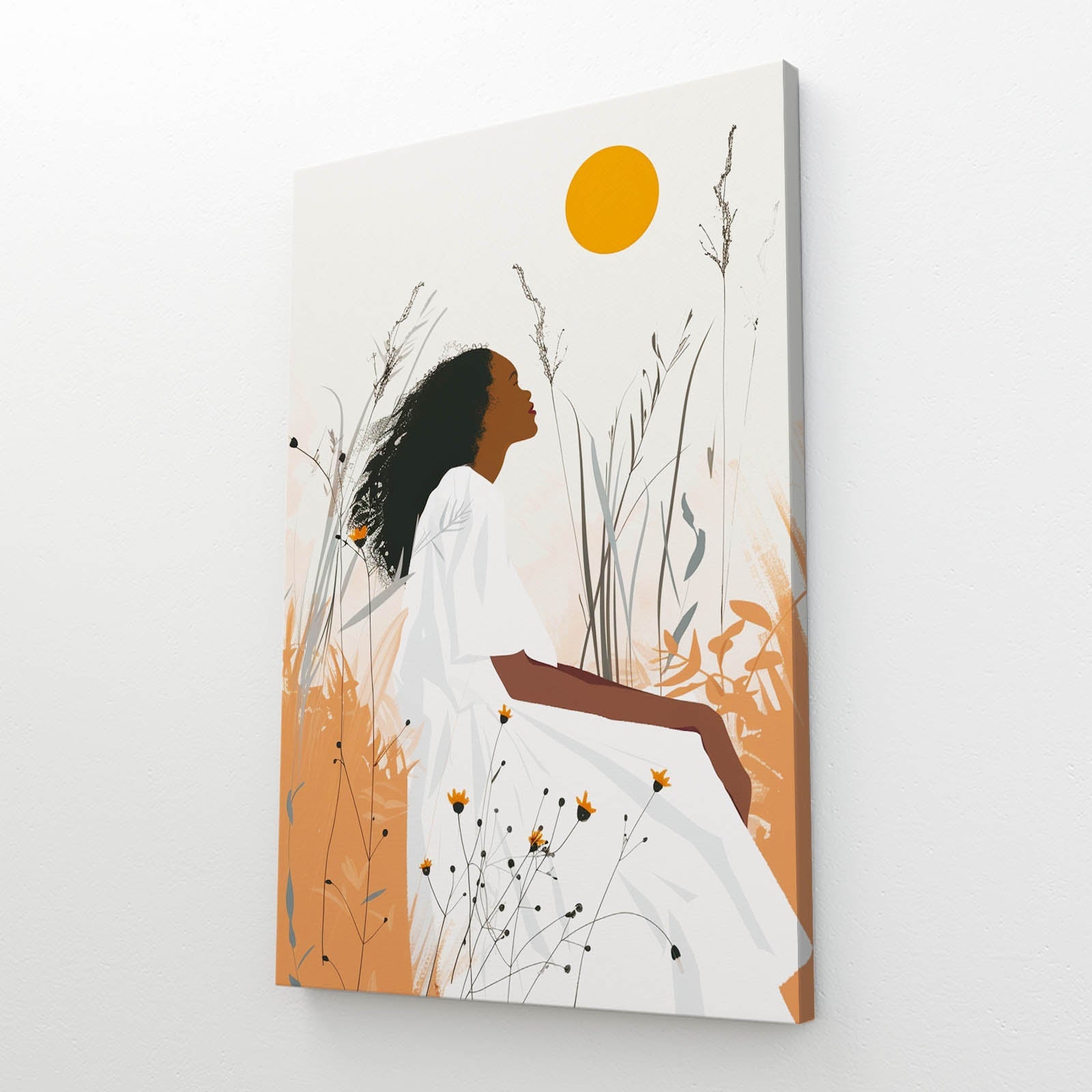 Woman Boho Wall Art