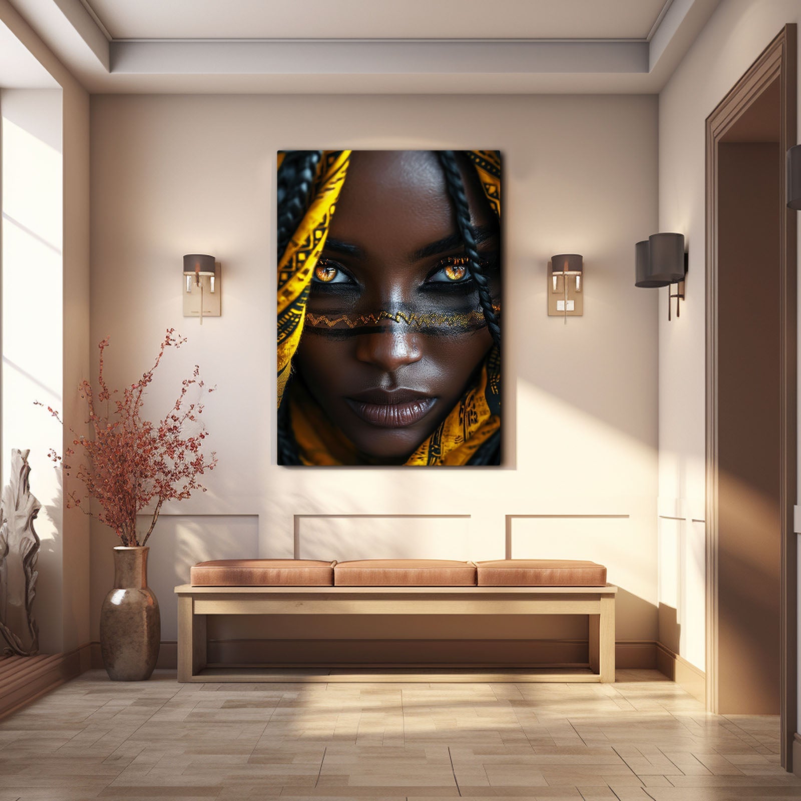 Women African Art Decor