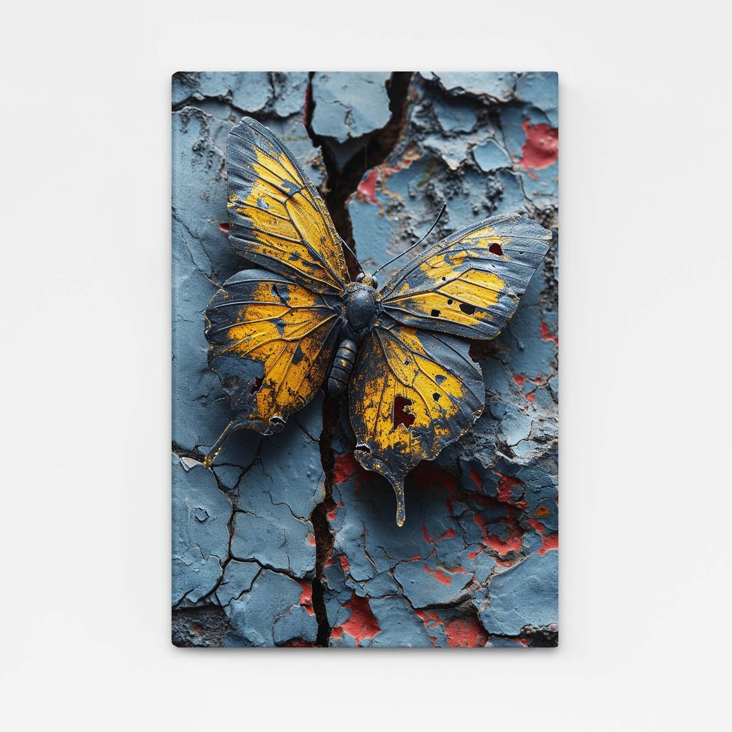 Worn Beauty Butterfly Wall Art