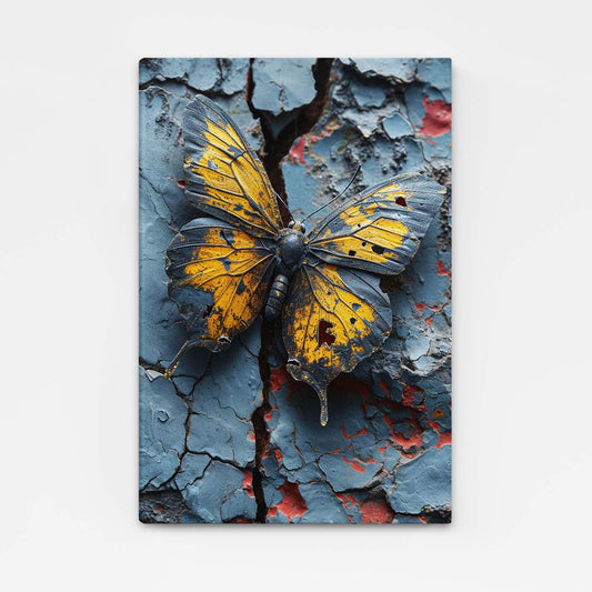Worn Beauty Butterfly Wall Art