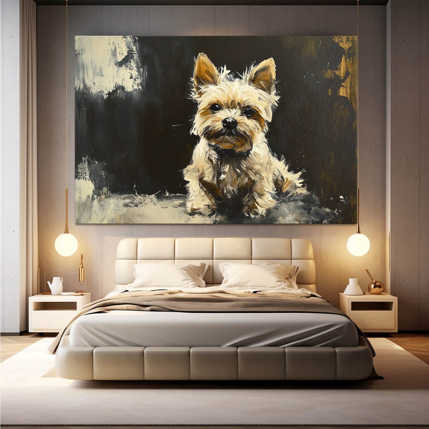 Yorkie Dog Art