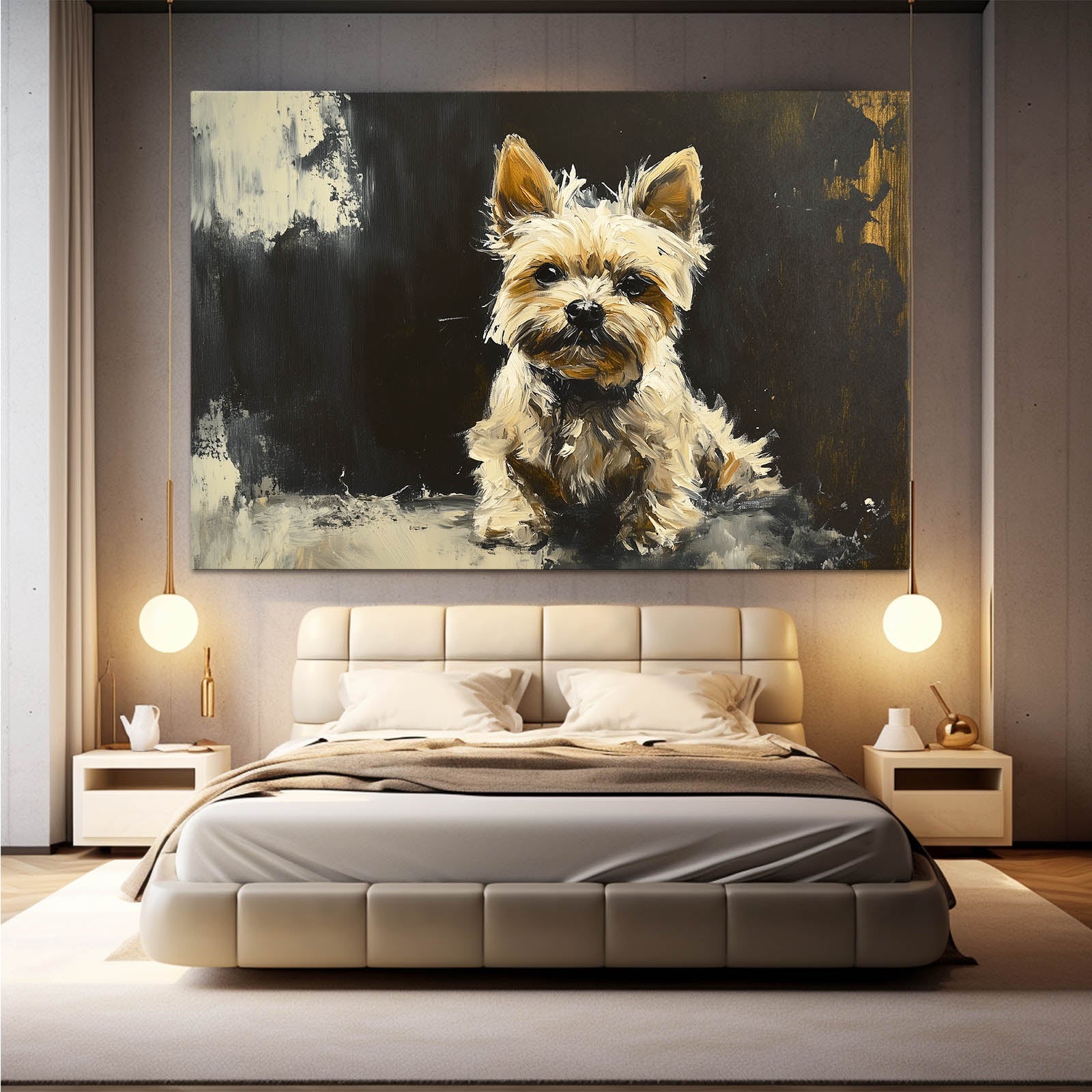 Yorkie Dog Art