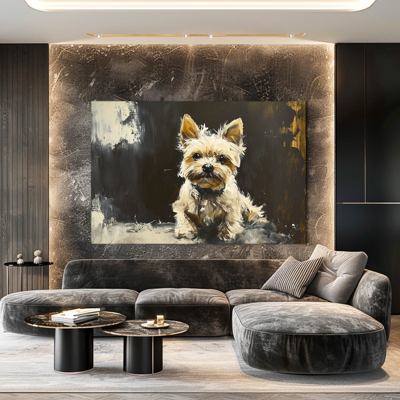 Yorkie Dog Art