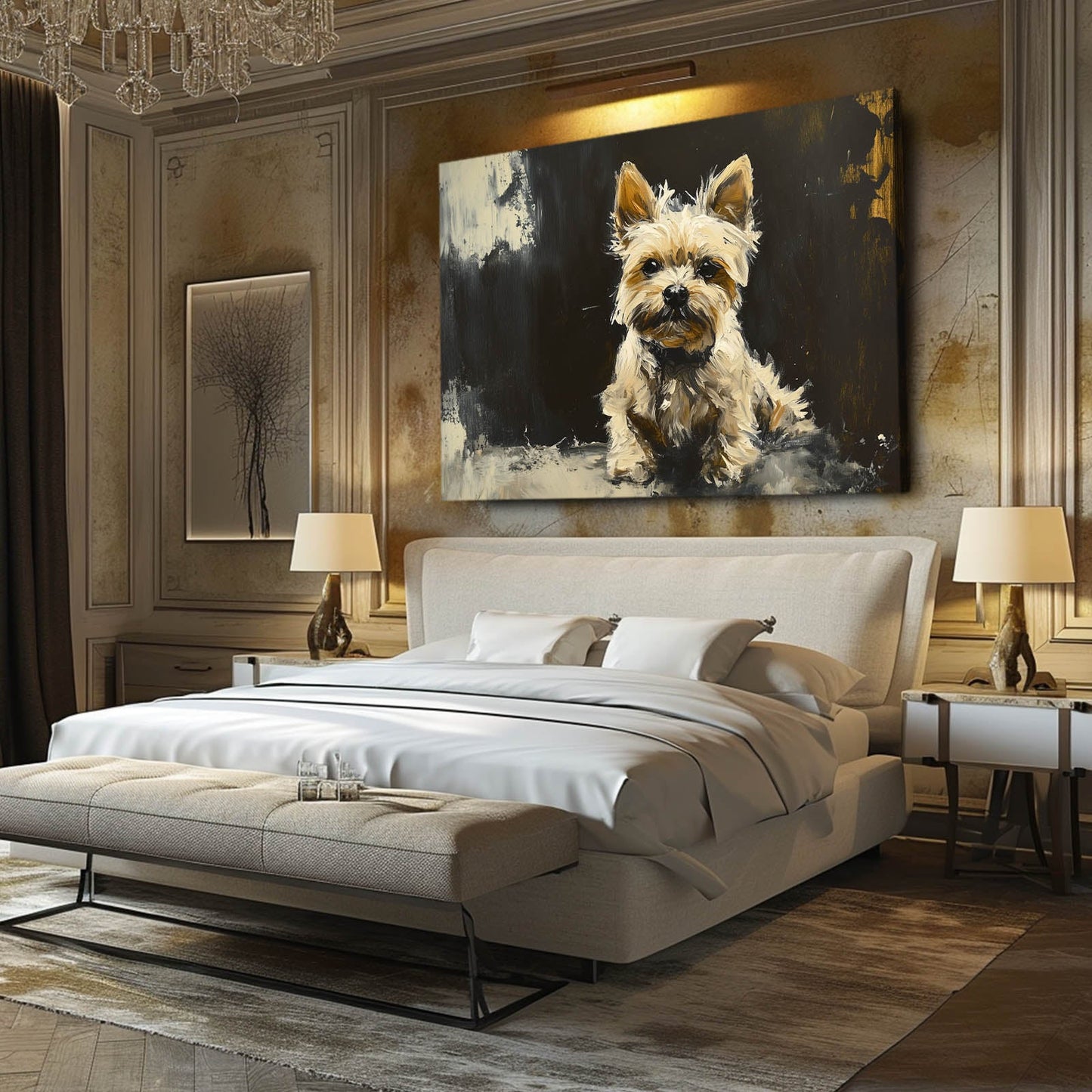 Yorkie Dog Art